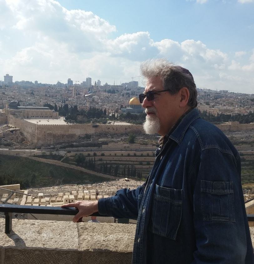 Max Stern on the Mount of Olives
